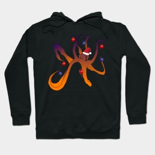 Christmas Octopus Hoodie